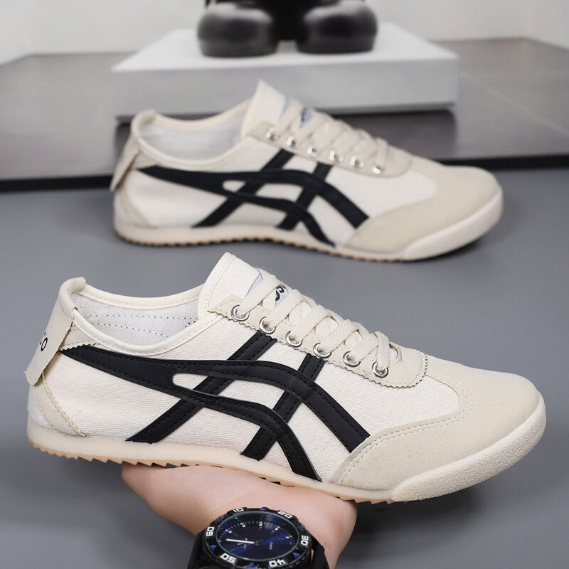 Autumn New Style Breathable Canvas Shoes Soft Bottom Lightweight Sports Casual Men's Shoes 45 Size Youth Trendy Shoes 38 Small Size