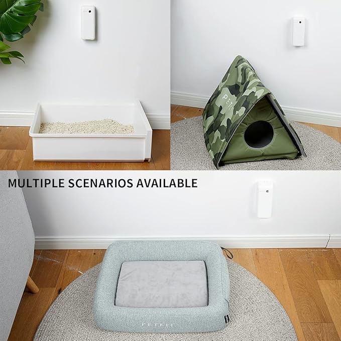 PETKIT K3 Air Purifier Smart Spray Odor Remover, Pet Odor Eliminator Deodorizer for Home Pet Litter Box with Smart Light, Bluetooth Connected,App Control